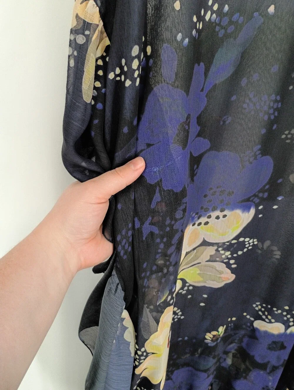 See By Chloe Sheer Floral Chiffon Dress - Picture 7 of 7